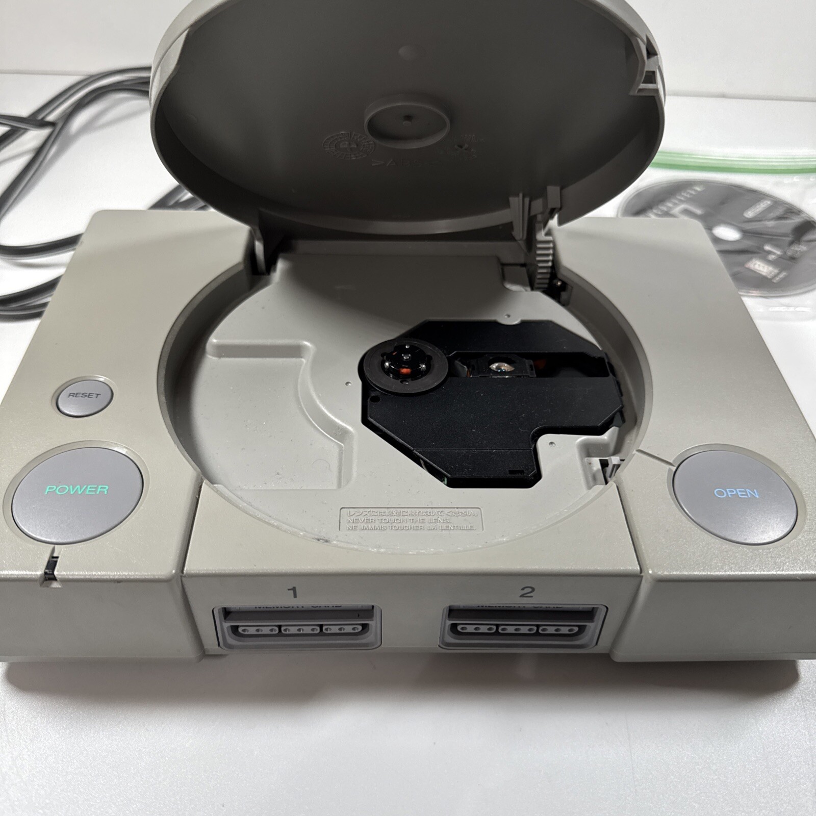 Playstation 1 Console w/ Controller, Memory Card, and Bonus Game! (NO AV CABLE)