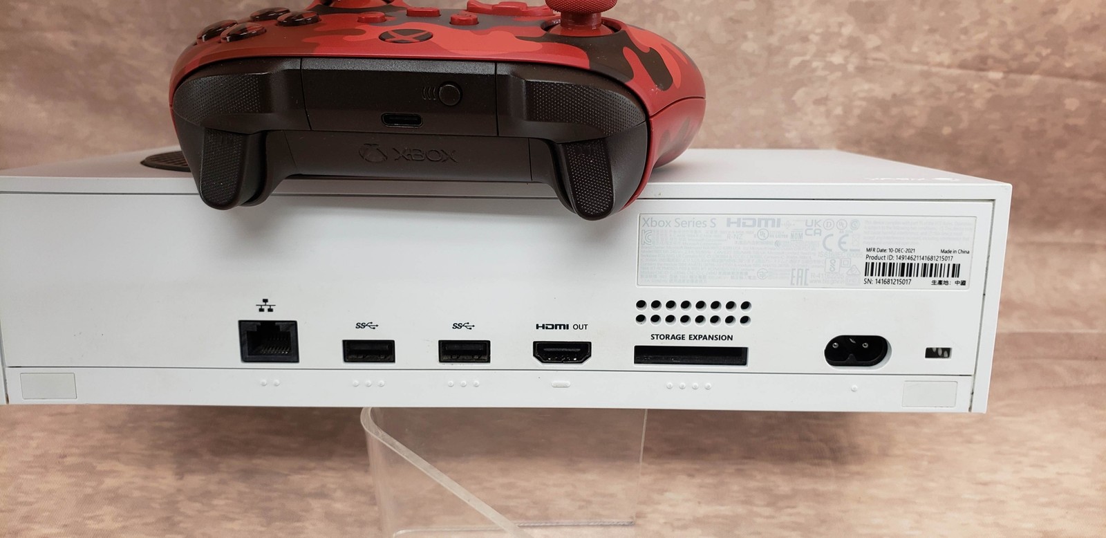 Microsoft Xbox Series S 500GB w/ one controller, cords, good condition