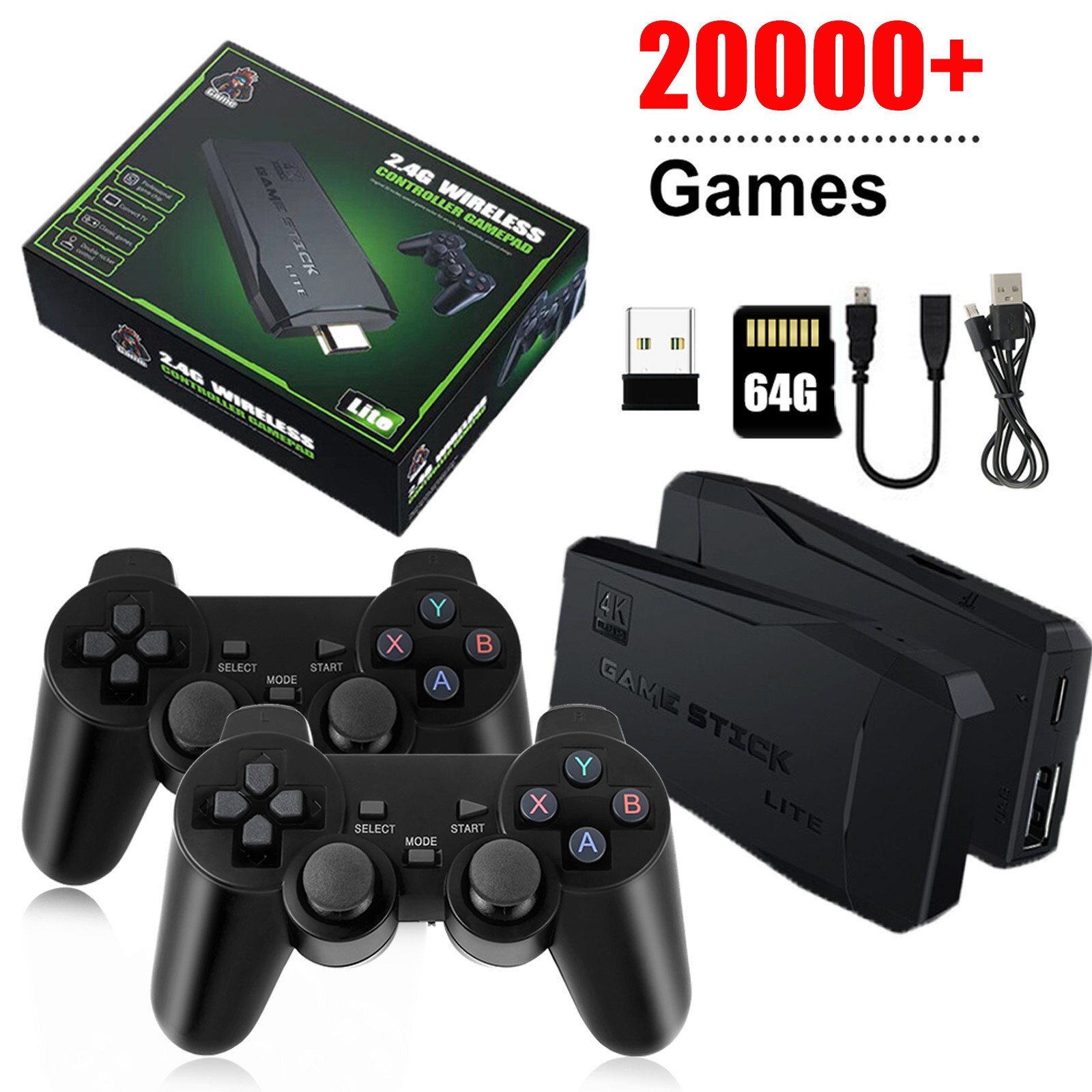 Game Console Built-in 20000+ Games Retro Handheld Game