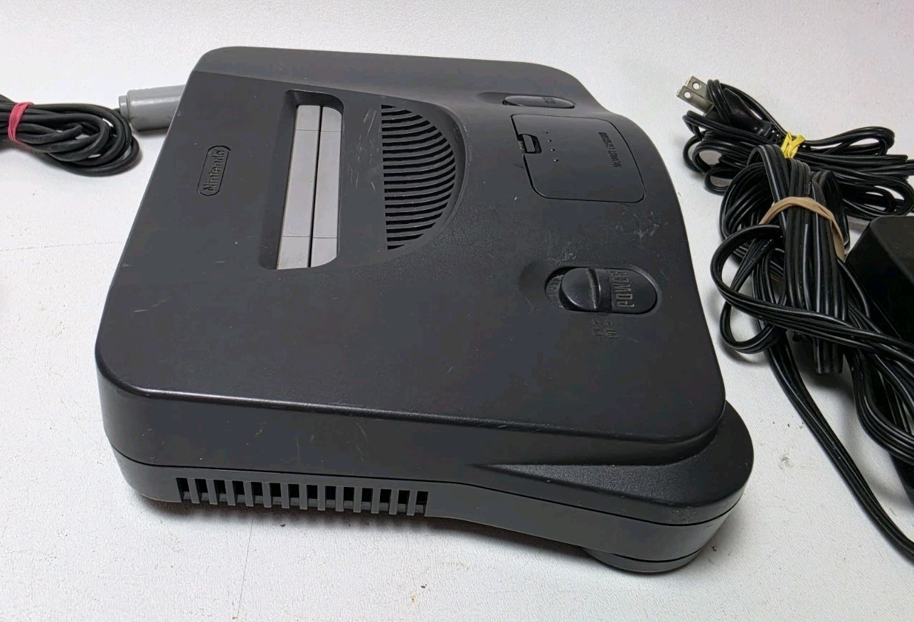 Nintendo 64 Console Region Free Bundle w OEM Controller, Cables