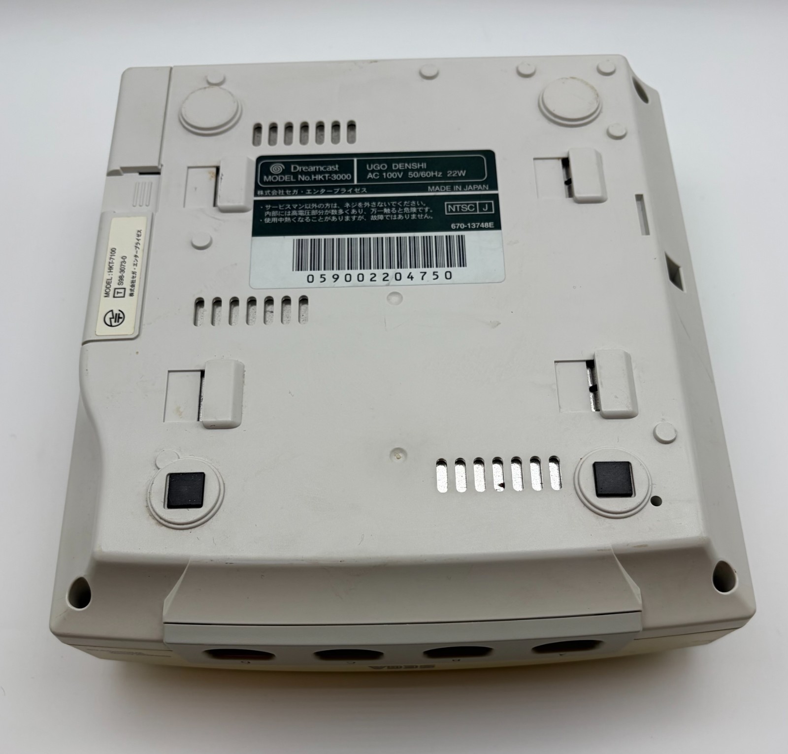 SEGA Dreamcast HKT-3000 Console Controller NTSC-J Japan Tested Working