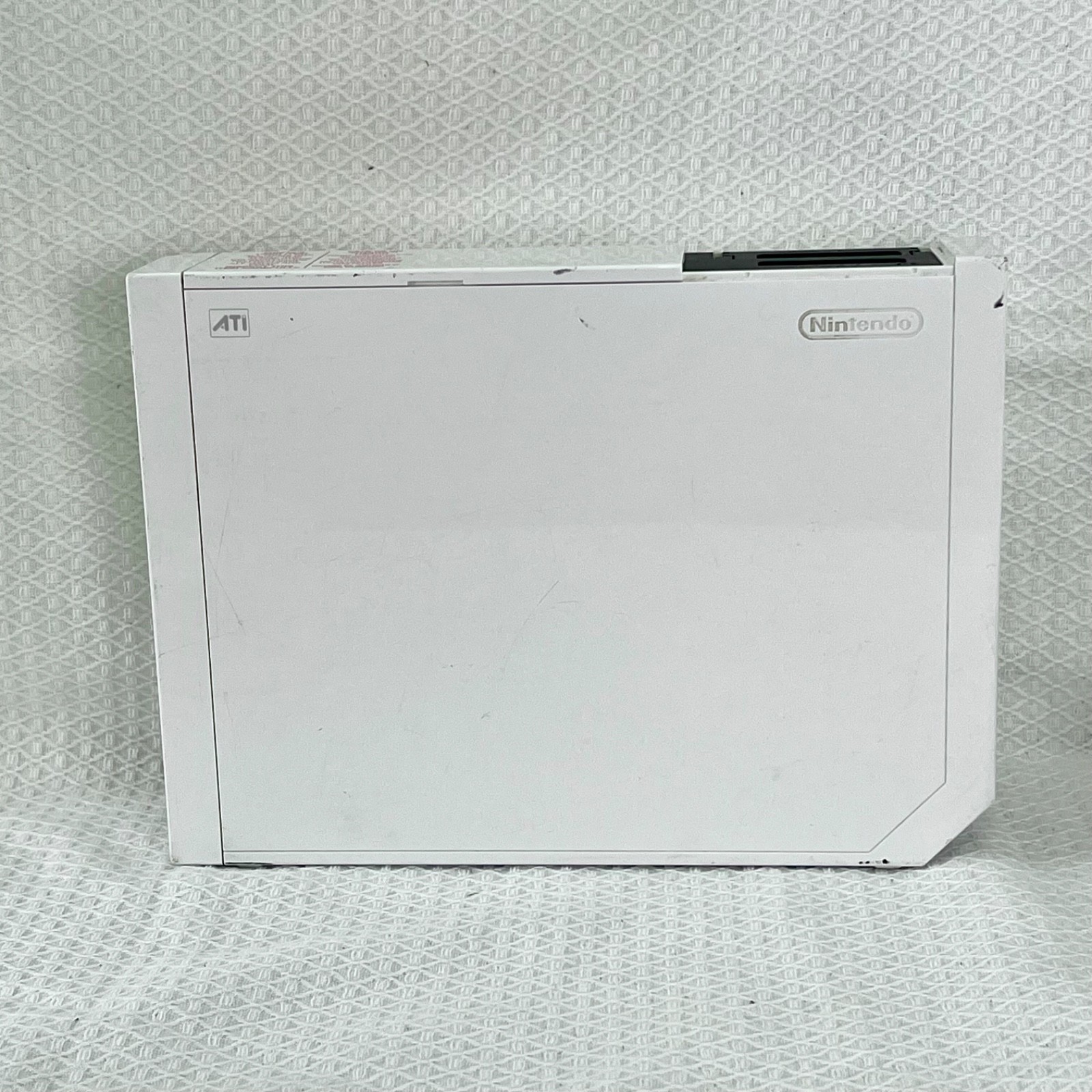 Nintendo Wii Console Bundle RVL-001 White Wii Fit 2 OEM Nunchuks Tested