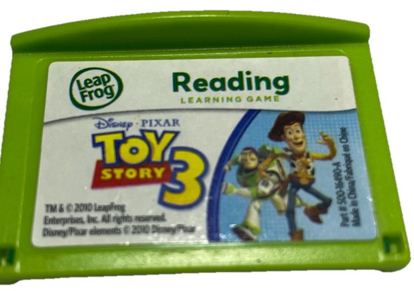 LeapFrog LeapPad2 Explorer Green Tablet w/Stylus & 3 Game Cartridges
