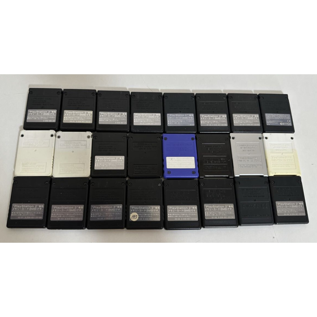 Massive 46pc Lot Sony PlayStation 2 PS1 Memory Cards MagicGate 8MB Tested Workin