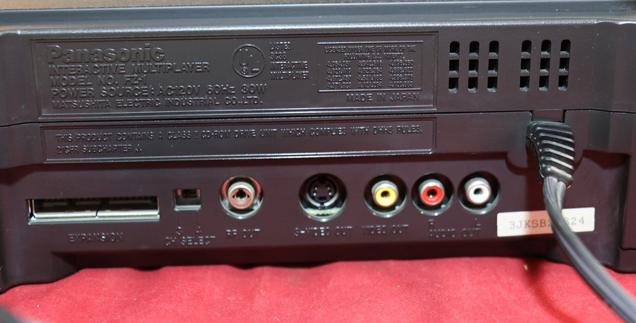 Panasonic FZ-1 REAL 3DO Console – Black 🌟 [Console, Controller, Box] TESTED ✅