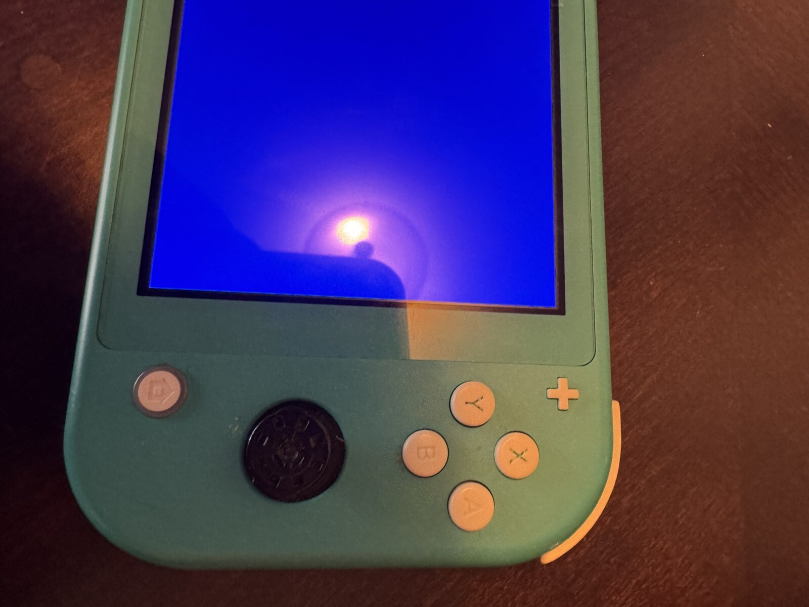 Nintendo Switch Lite Turquoise Console (HDH001) Parts As Is Blue Screen