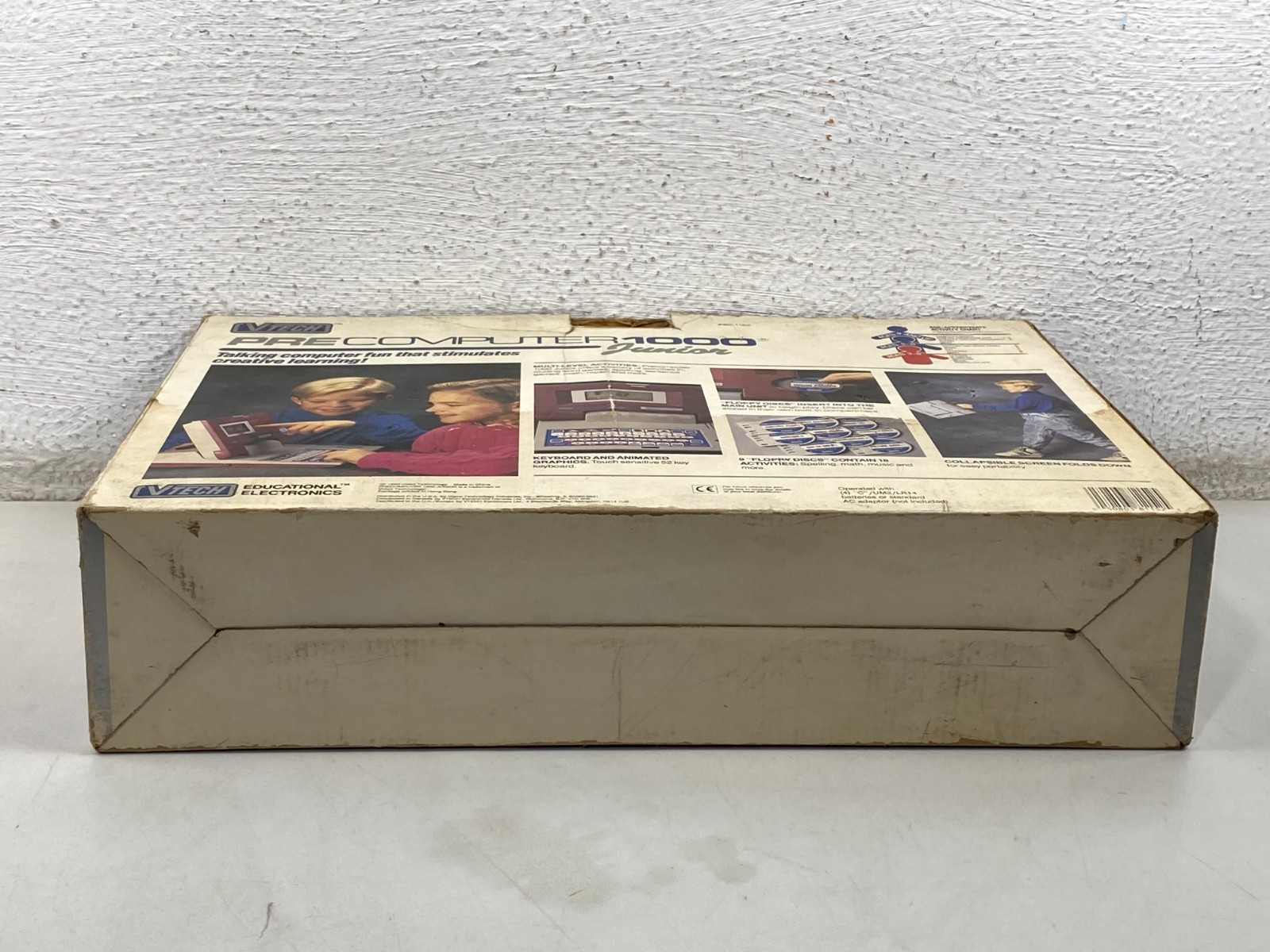 Vintage VTECH Pre Computer Junior 1000 Learning Educational Game 1990 NEW