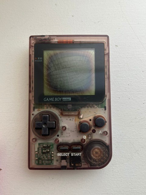Nintendo Game Boy Pocket Console MGB-001 – Atomic Purple – 100% OEM – FPOR