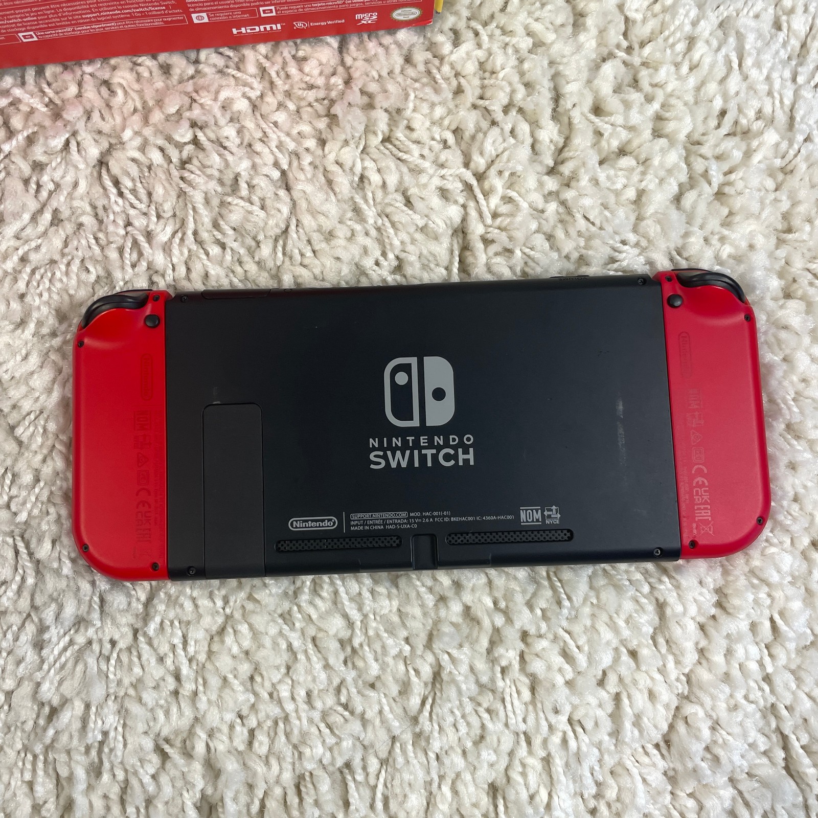 Nintendo Switch Mario Choose One Bundle Console No Code Complete in Box CIB