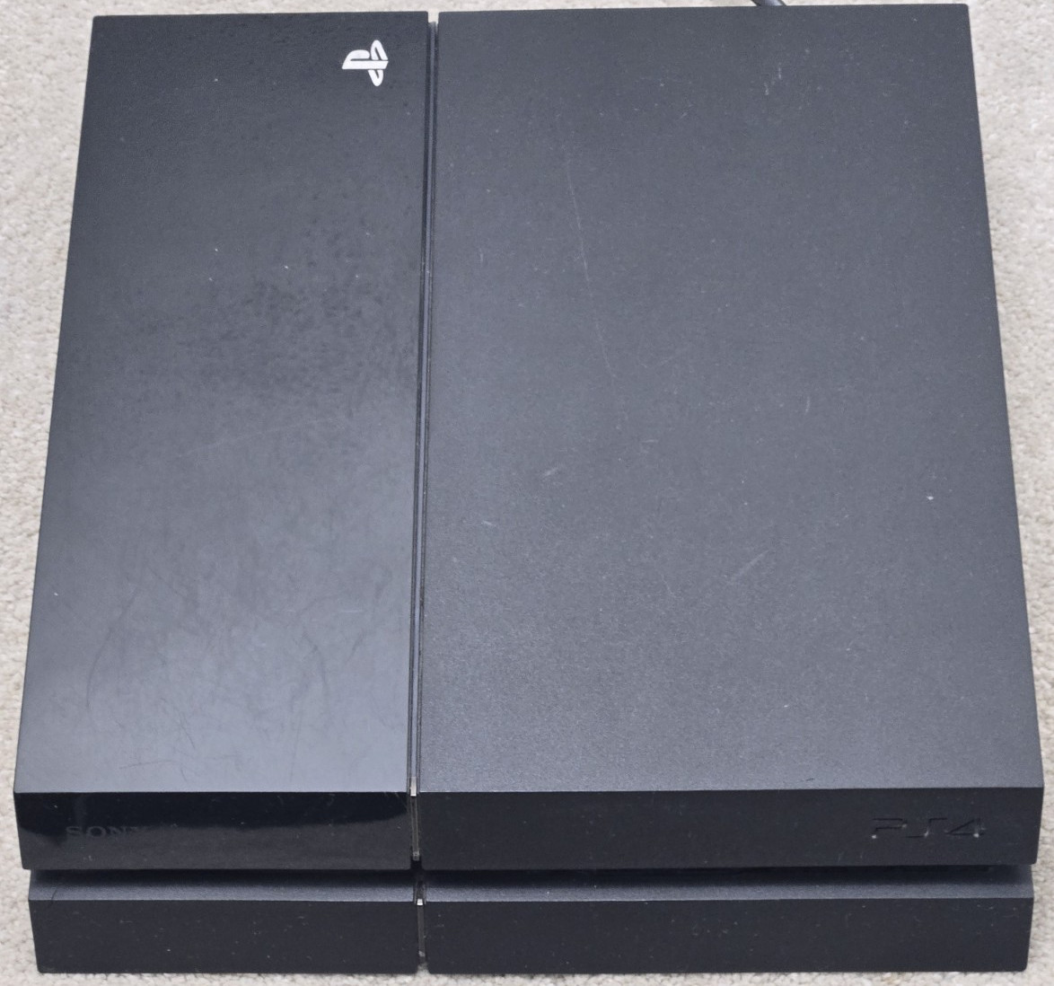 ps4 gaming console CUH-1001A black portable tested family fun 500GB console only