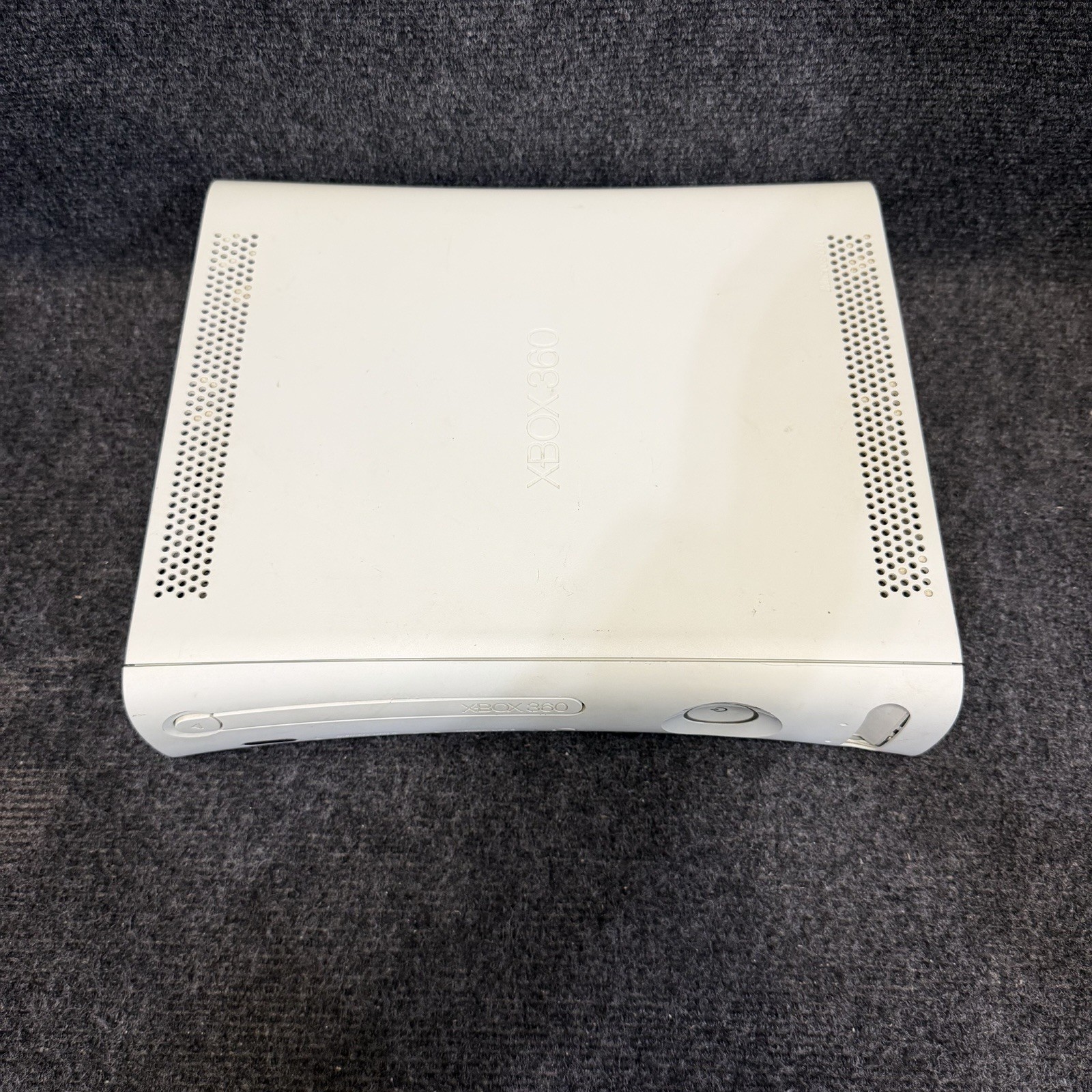 Microsoft Xbox 360 Fat White Console For Parts/Repair Disc Read Error No HD 1007