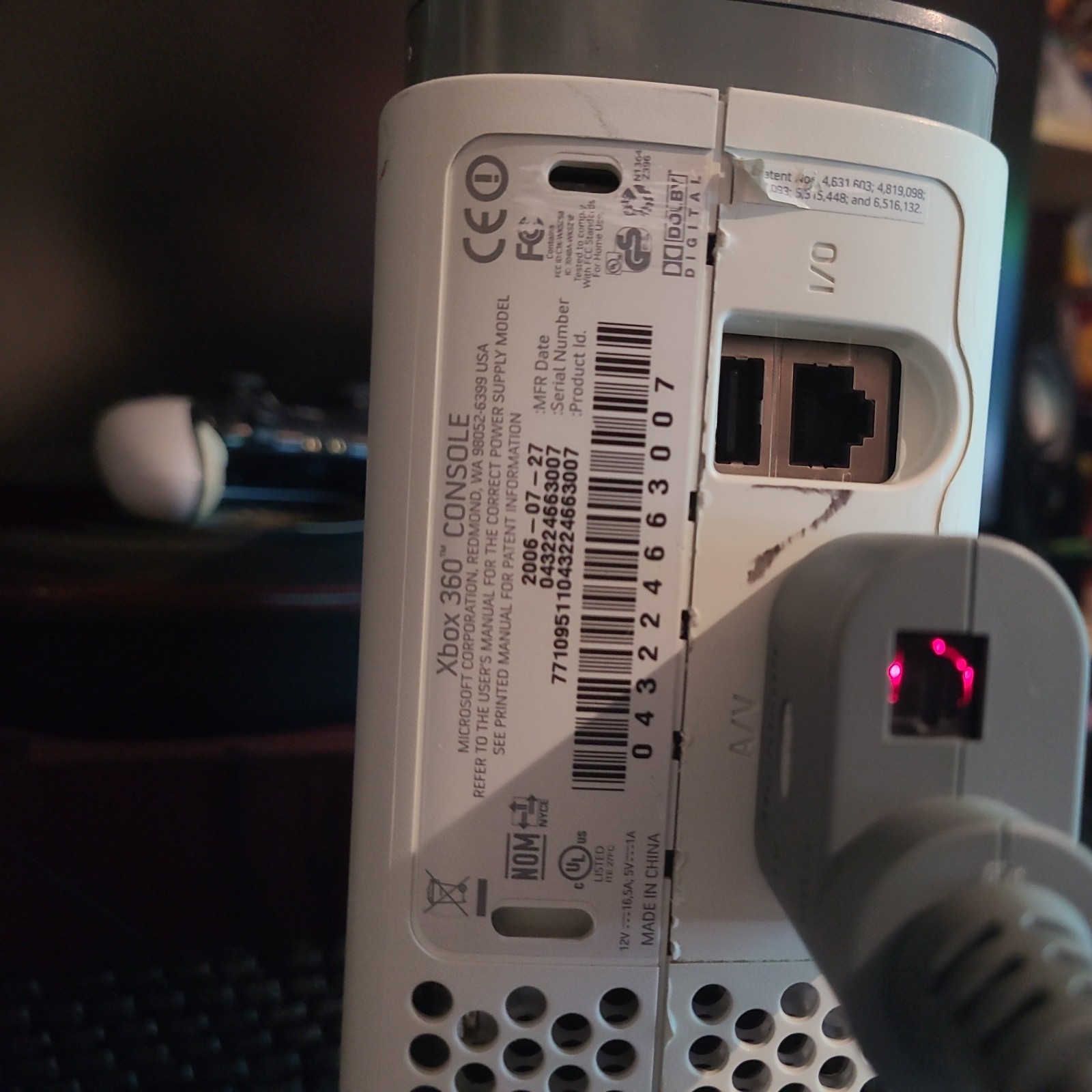 Xbox 360 Console NXE Dashboard (won’t read discs)
