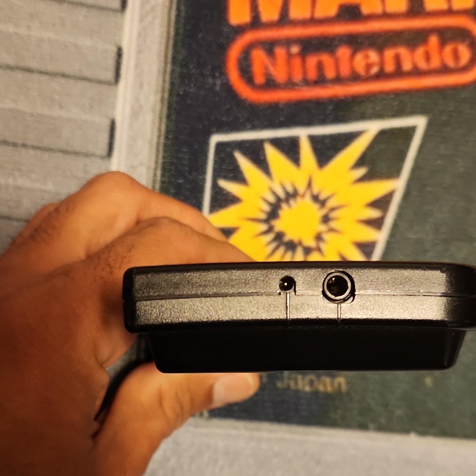 Nintendo Game Boy Pocket Black Handheld System MGB-001 Headphone Jack Link Cable
