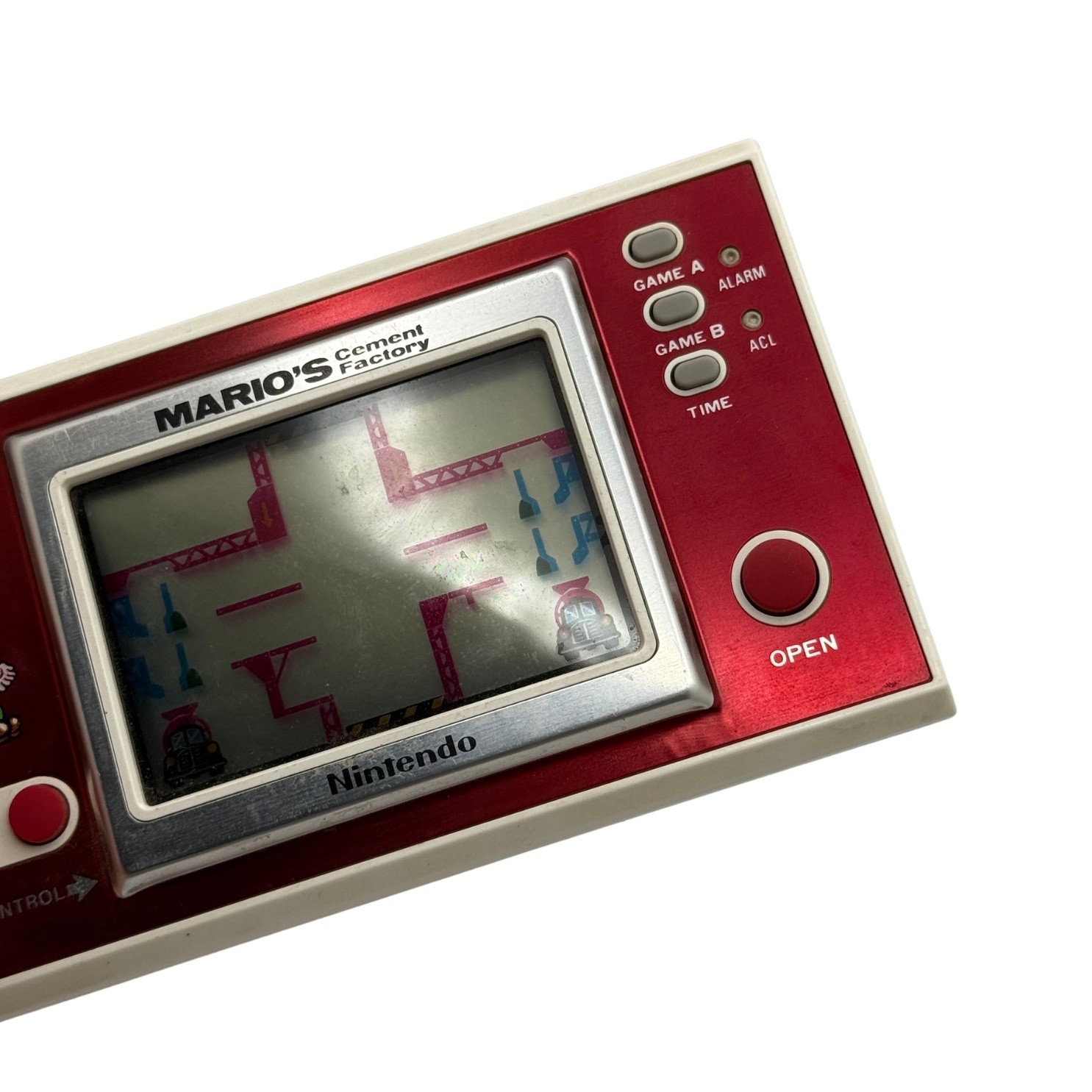 Nintendo Game & Watch Mario’s Cement Factory ML-102 Tested Working Japan