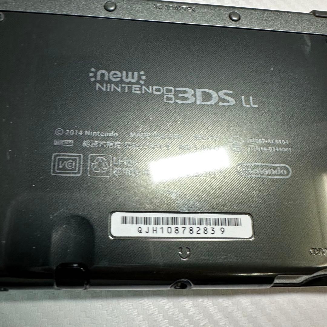 New Nintendo 3DS LL Metallic Black Console w/Cover Japan Tested 6503