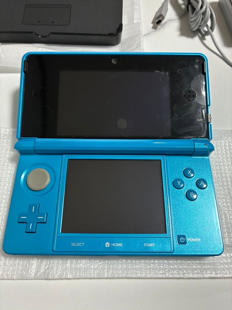 3DS/2DS/DS Nintendo 3Ds Light Blue Works Ok Japan