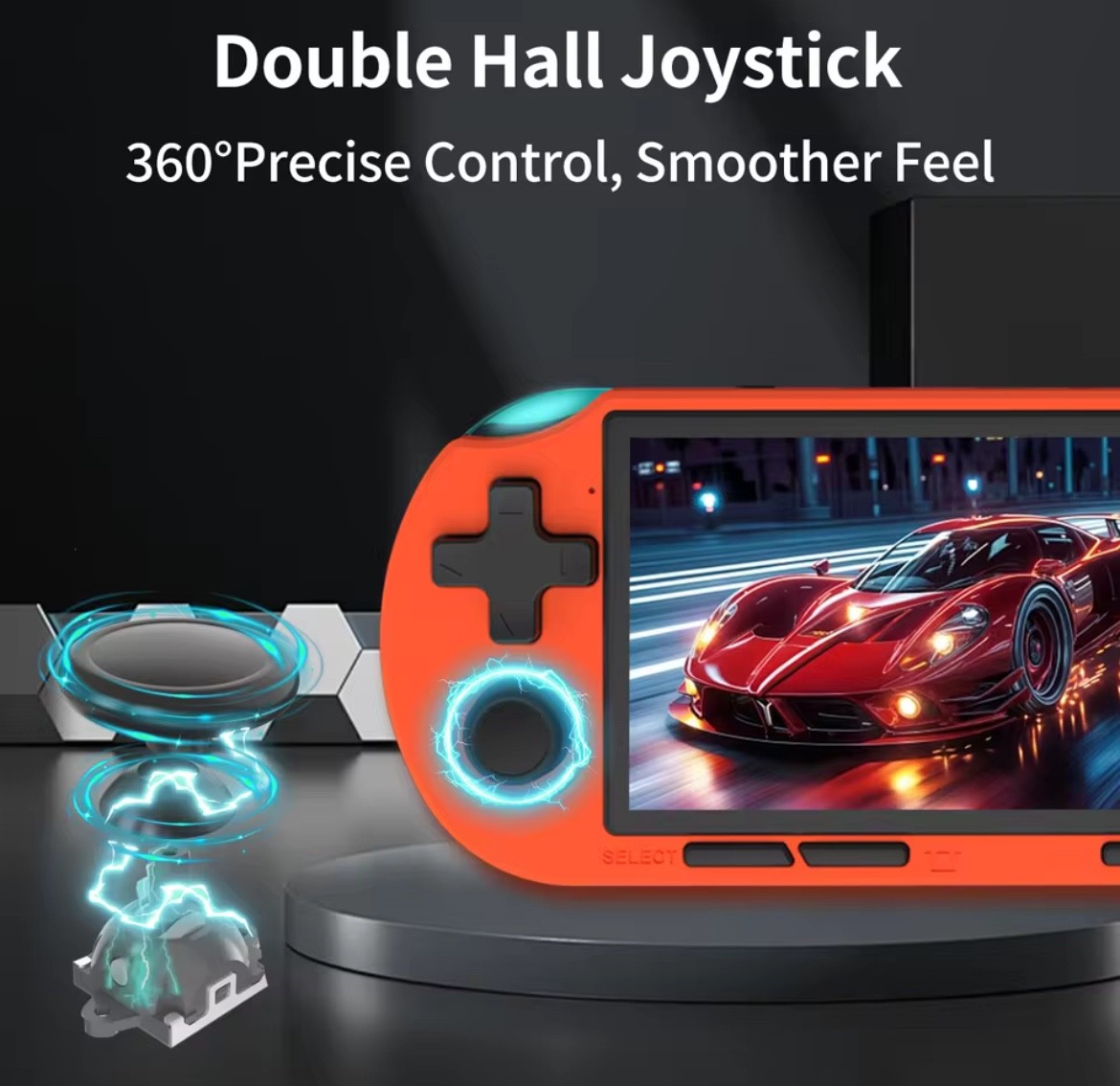 GAMINJA Handheld Console ANS16 4.5-inch IPS Screen RGB Backlight Pre-loaded with