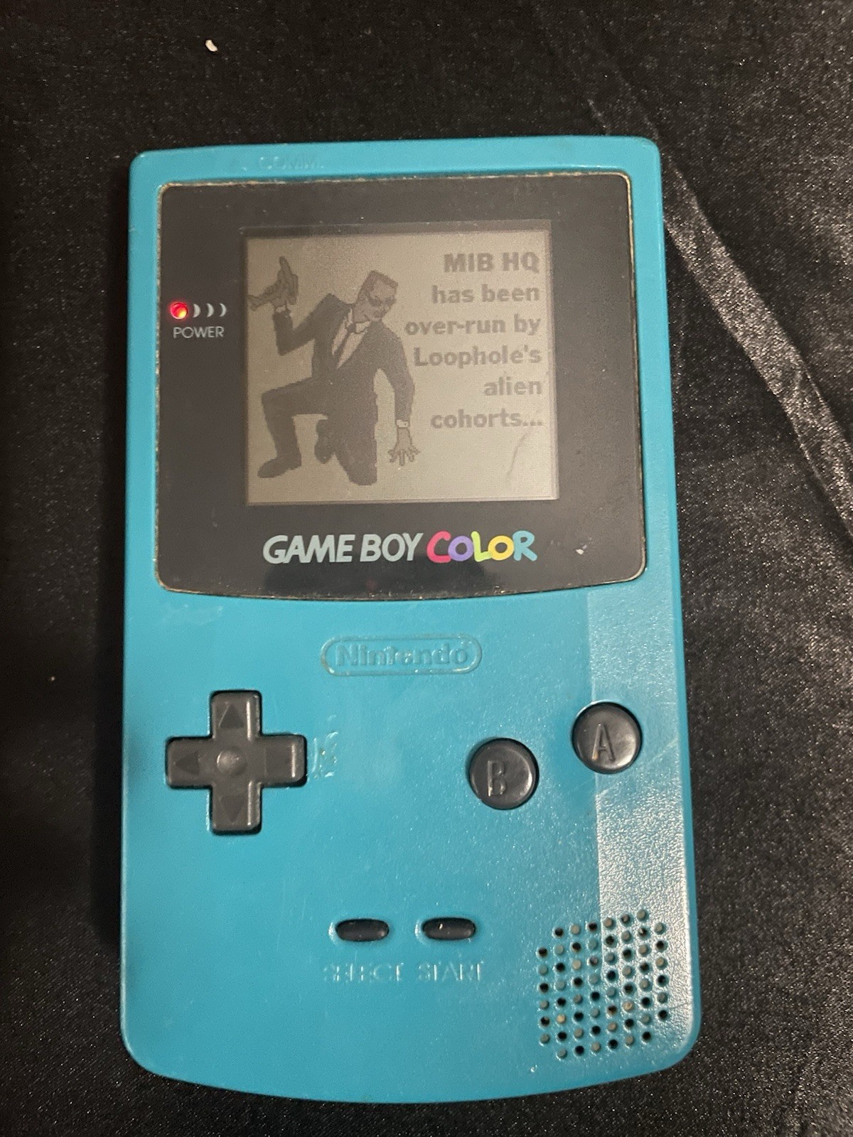 1998 Nintendo Game Boy Color CGB-001 Handheld, Teal/Blue – Tested