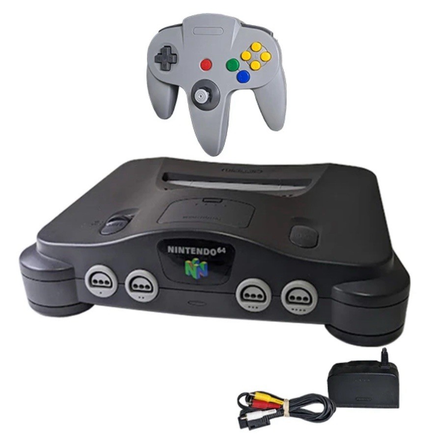 Nintendo 64 Original Console (NTSC-J) N64 w/1 Controller & Power Chord