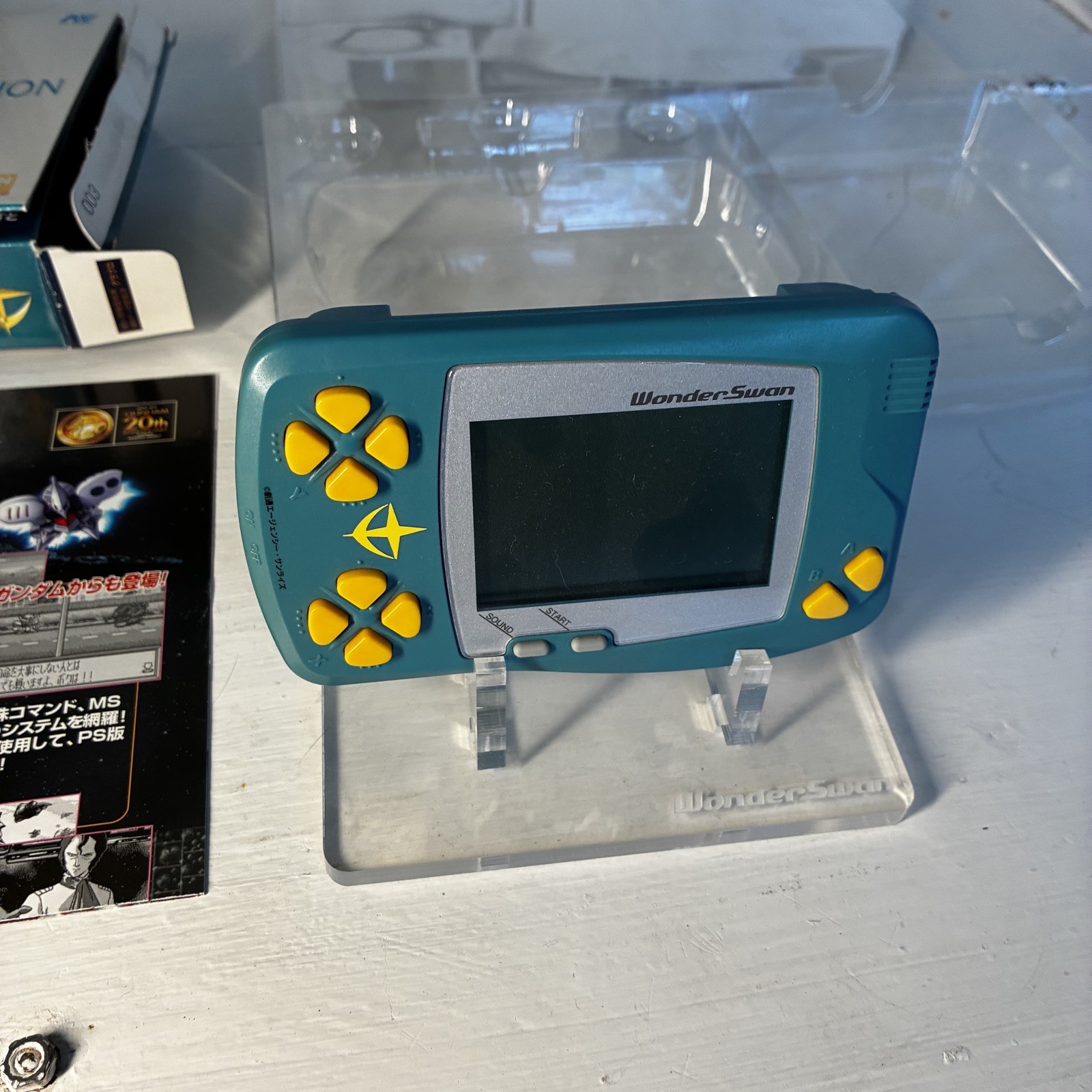 Bandai WonderSwan Gundam MSVS Earth Federation Limited Console CIB US Seller