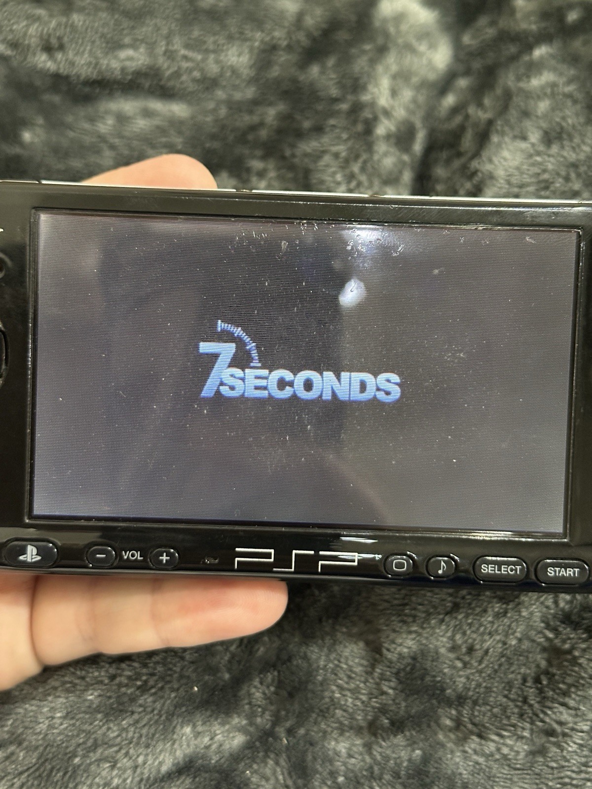Sony PSP 3001 Black Handheld Console with 5 Games & 4 Movies Bundle Lot