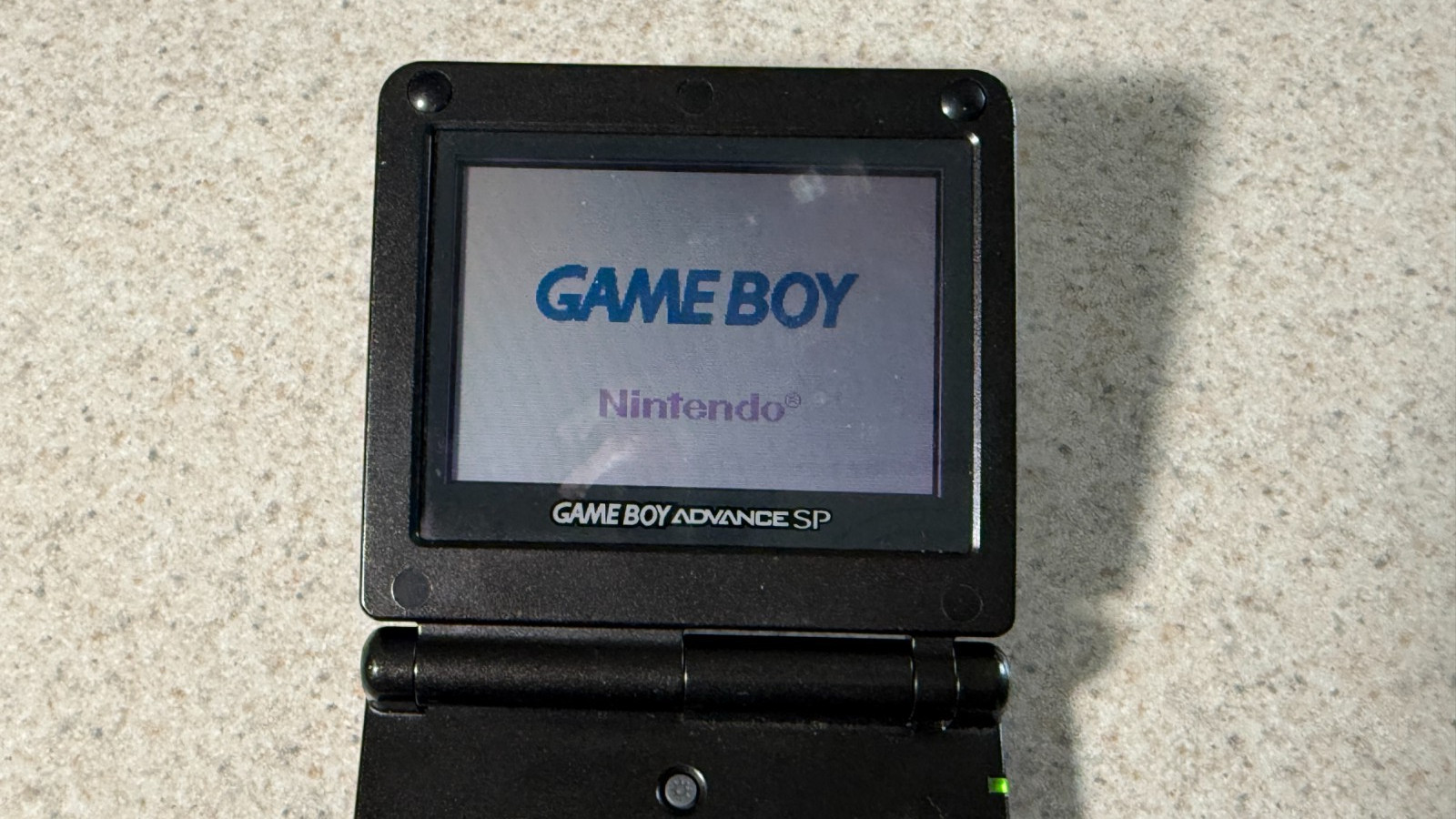 Nintendo Game Boy Advance SP GBA Black AGS-001 Handheld Console Tested