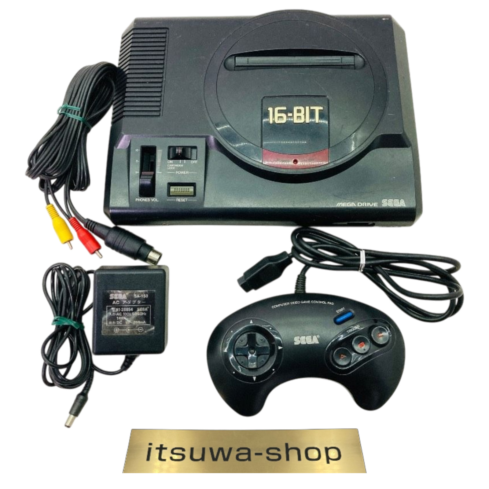 Sega Mega Drive Console HAA-2510 Megadrive NTSC-J Made in Japan Tested
