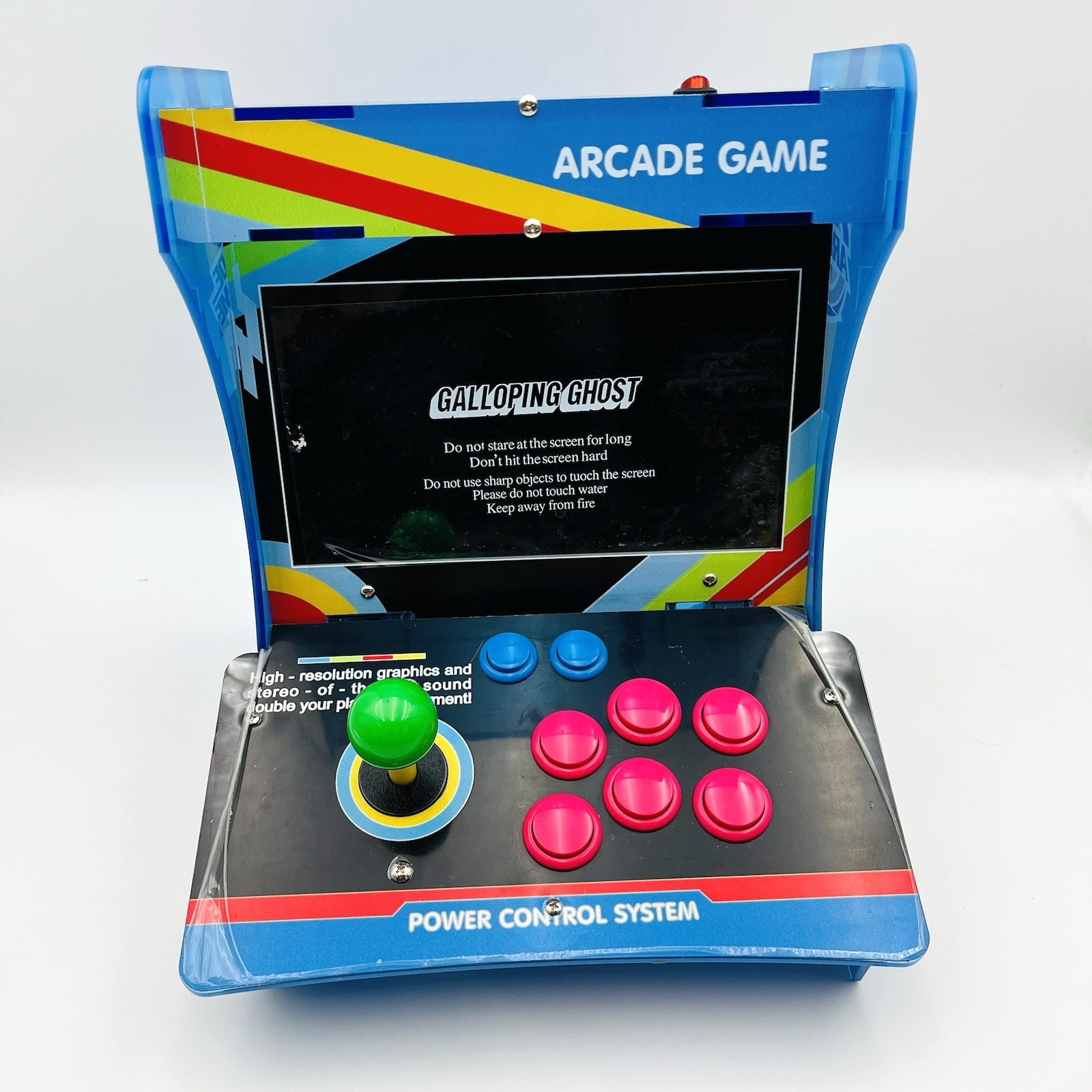 Pandora Box 12 X Plus 2600 in 1 Retro Video Game Mini Arcade Console -Not Tested