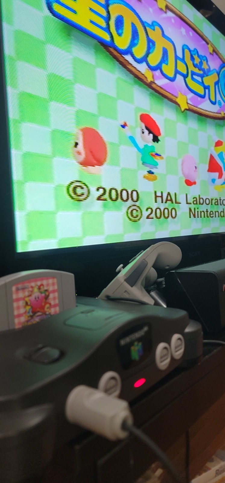 Nintendo 64 N64, 1xController, Play US & JPN Games, 5 Games, Mario, Kirby – Read