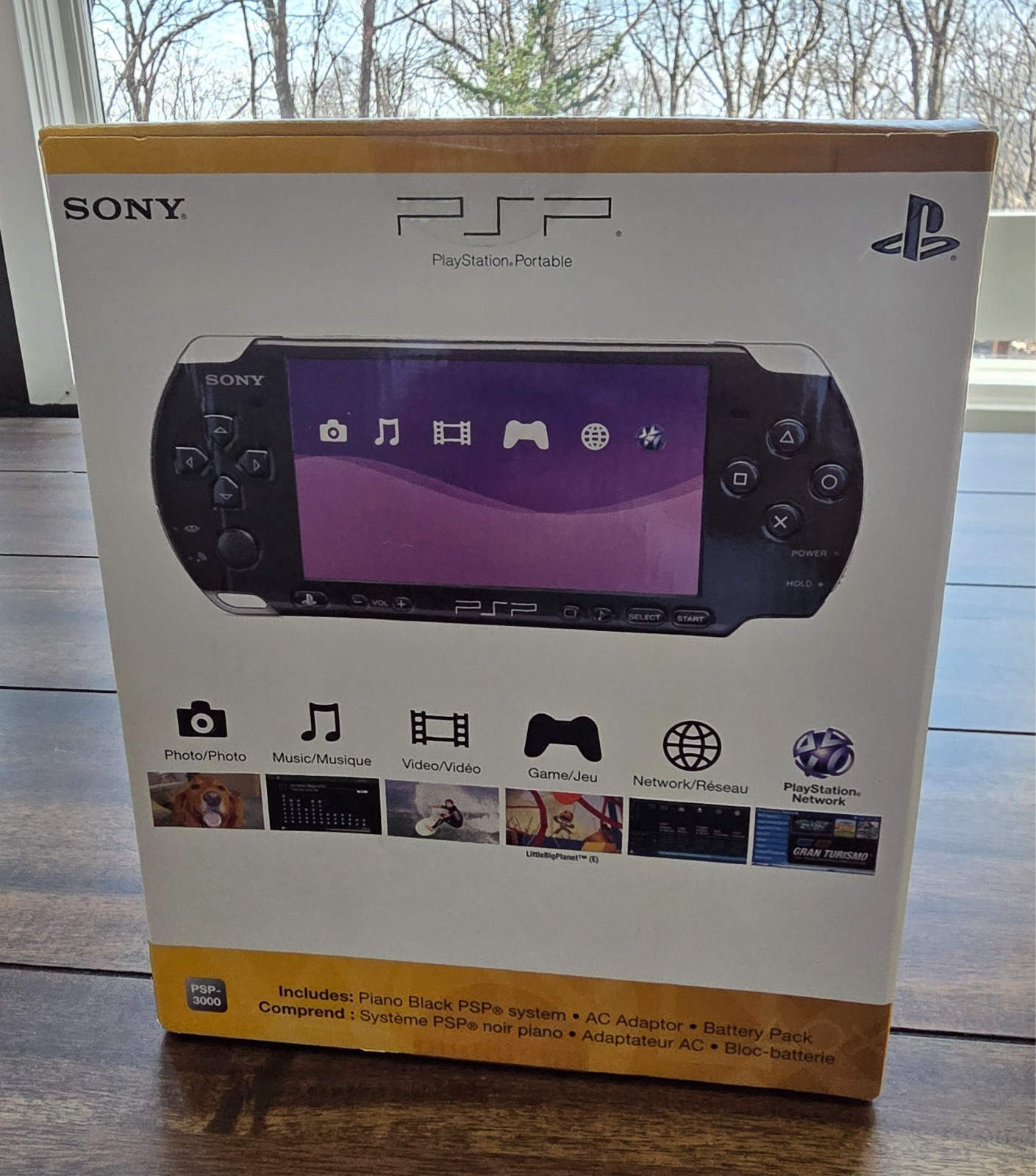 NEW SEALED Sony PlayStation Portable PSP Black Console PSP 3000 RARE USA System