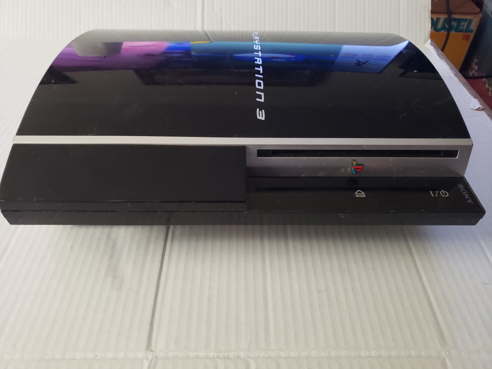 Sony PlayStation 3 Black Model CECHH01 PS3 Console W/controller