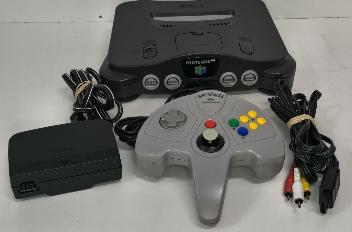 NINTENDO 64 GREY W/1MOTE (P14027412)