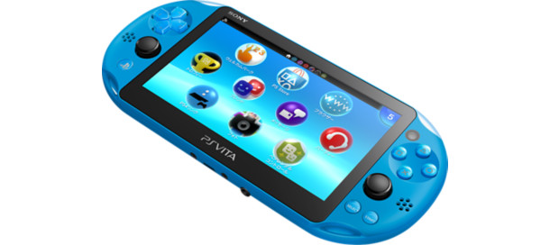 PS Vita Aqua Blue PCH 2000 Za23 Console Charger PSV Slim [CC]