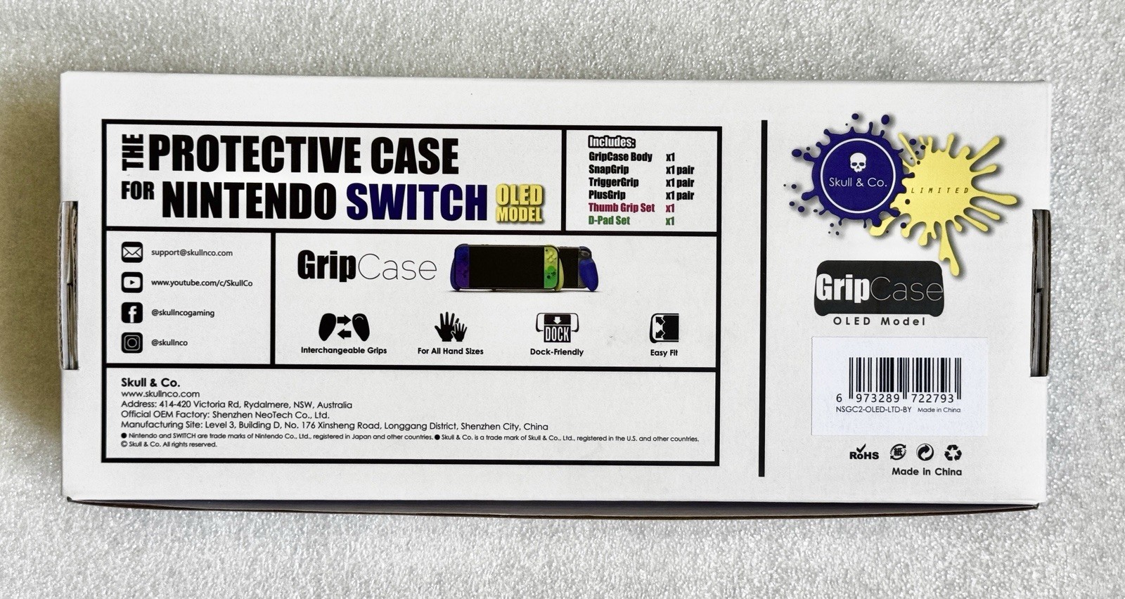 Nintendo Switch OLED Splatoon 3 Special Edition Video Game Console & Accessories