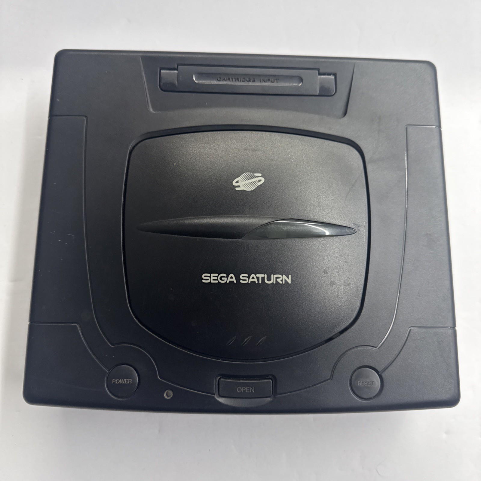 Saturn – SEGA Saturn Black Console Complete W/ Controller Tested #2945
