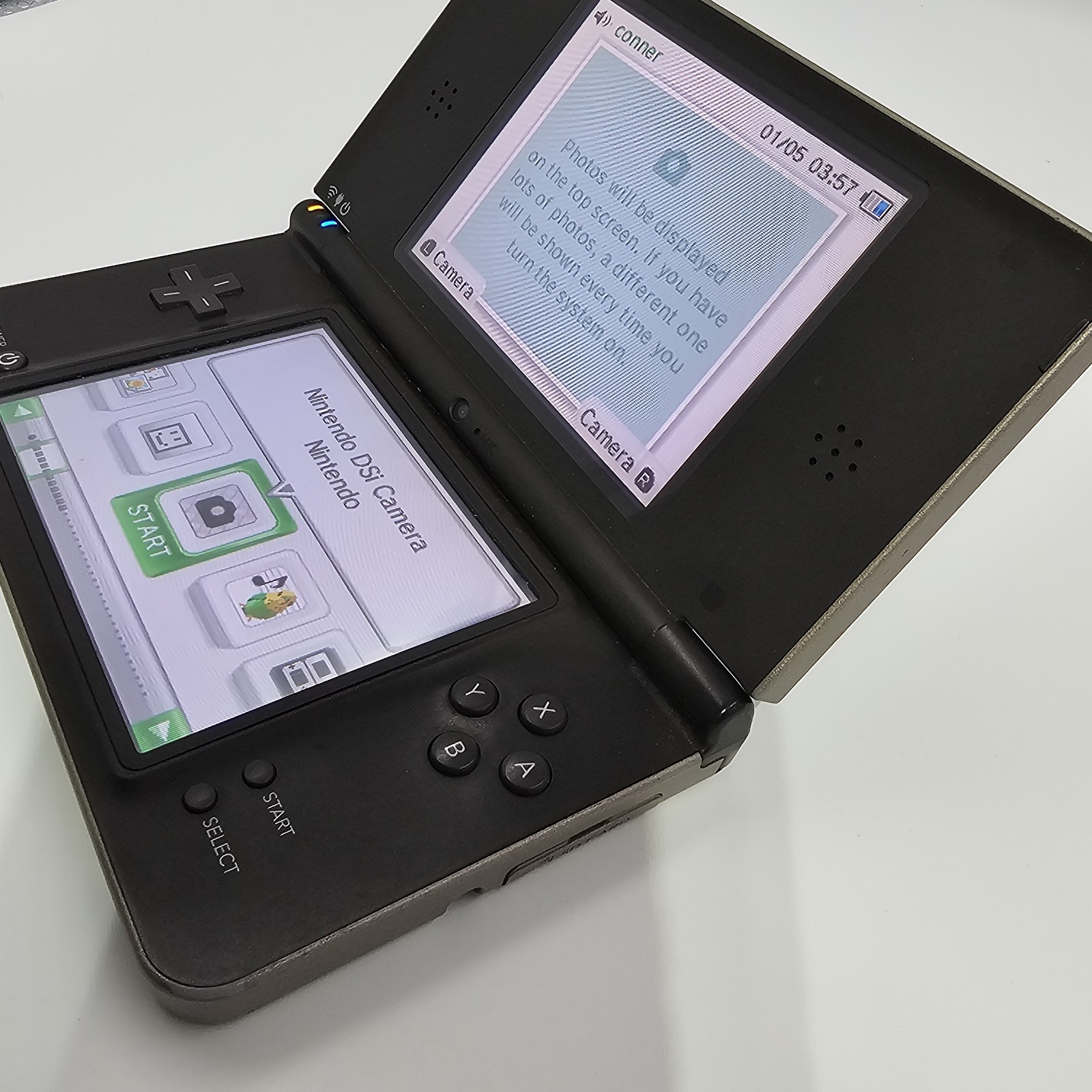 Nintendo DSi XL Bronze Brown With Original Box, Charger, Stylus Tested Works