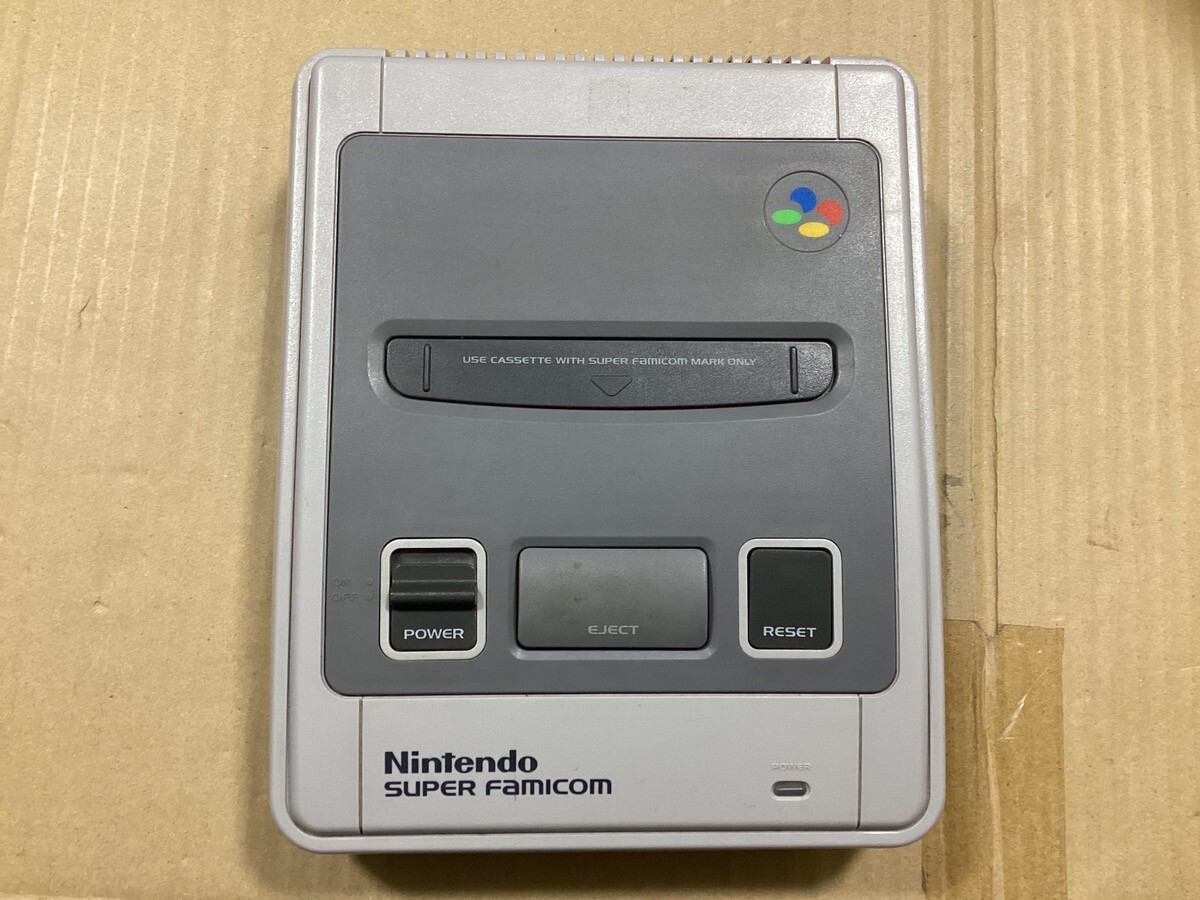 Nintendo Super Famicom SNES Console Original Box SHVC-001 Japan Ver. Working