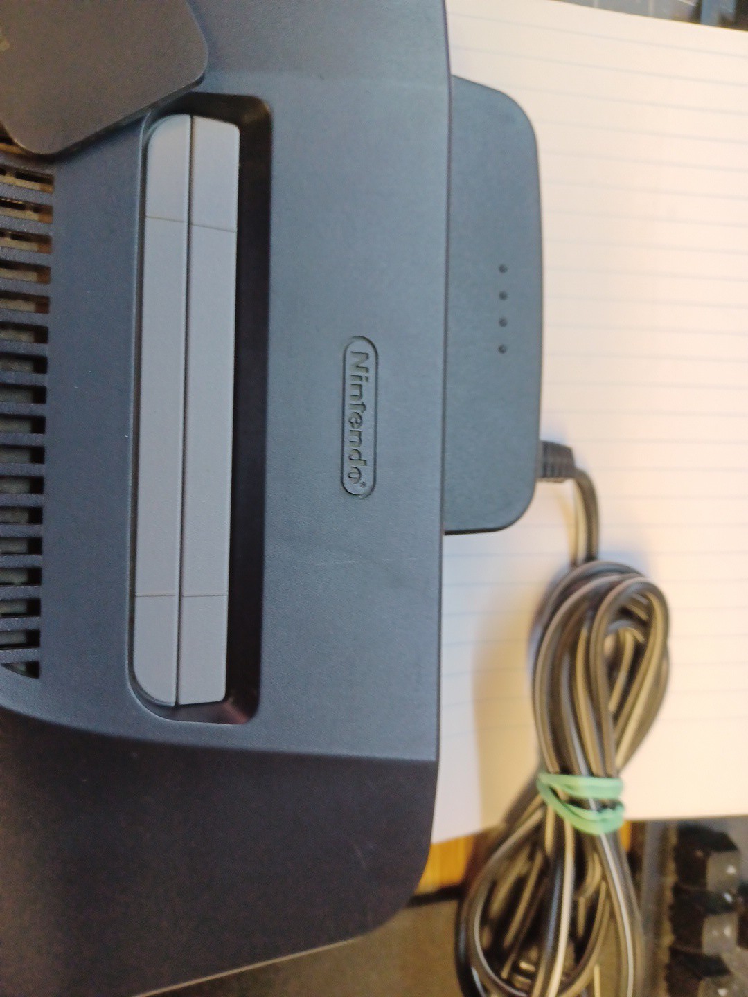 Nintendo 64 Black NUS-001(USA) Console, W/ Power Adapter