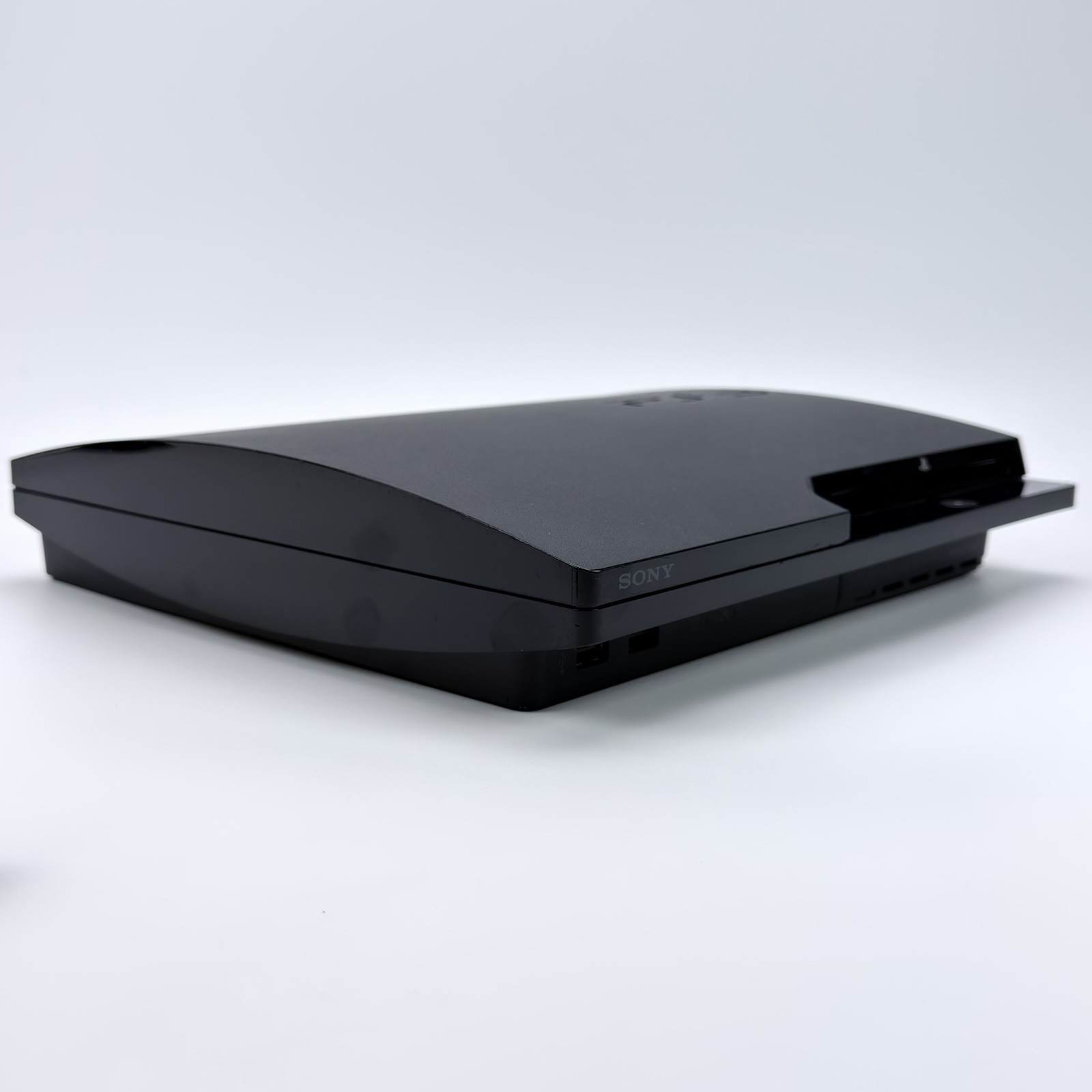 Sony PlayStation 3 PS3 Slim 120GB CECH-2101A Black Console Controller See Video