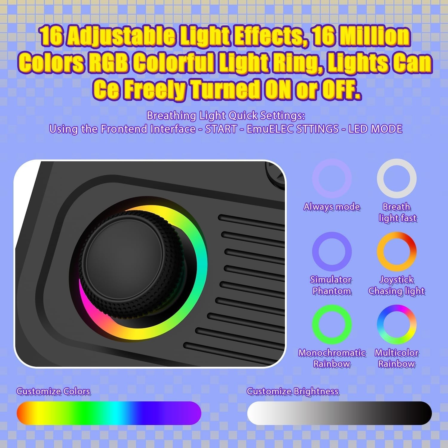 Portable R36T Retro Gaming Console – 3.5» Screen, 3500mAh Battery Life