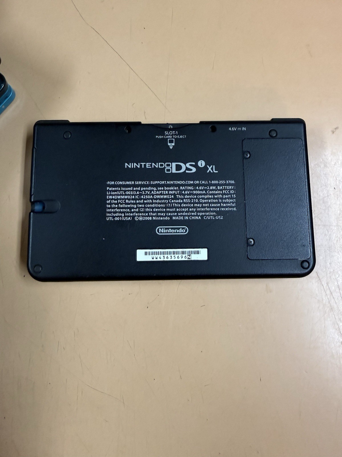 Nintendo DSi XL Console Midnight Blue UTL-001 Tested