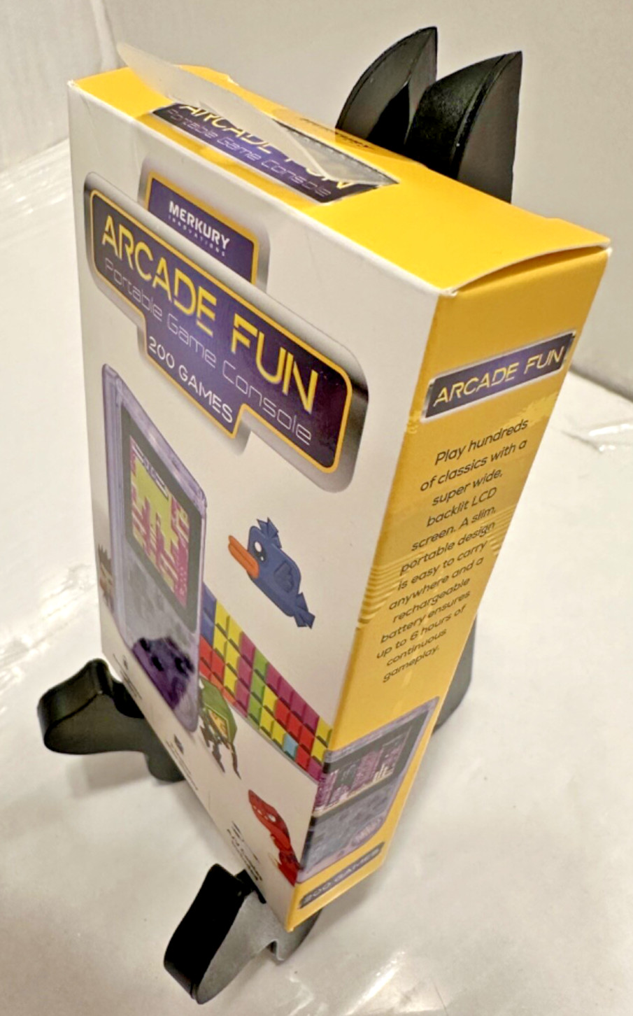 Merkury Innovations Arcade Fun Portable Game Console 200 Games 2025 (New/Sealed)
