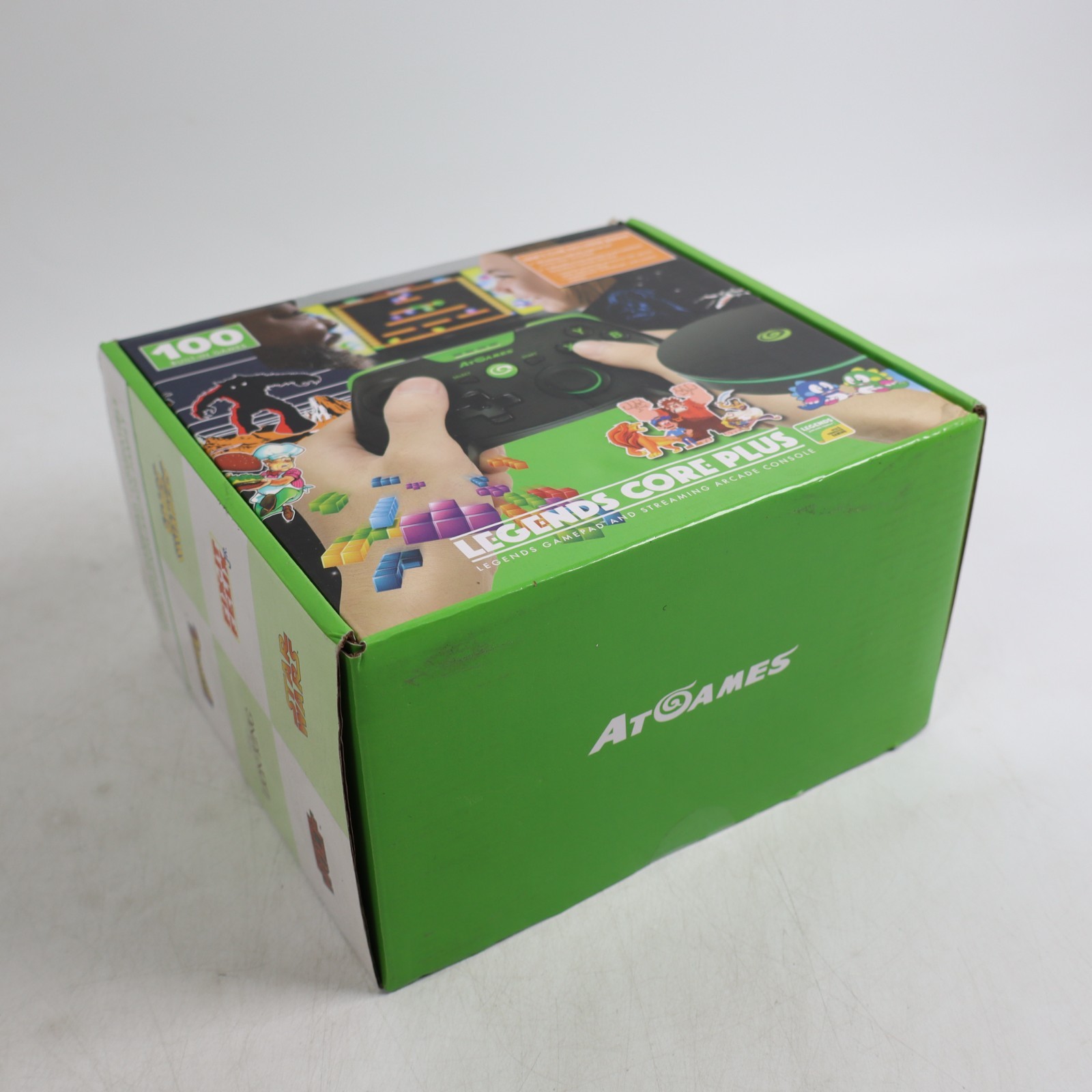 Legends Core Plus by AtGames Gamepad & Streaming Arcade Console with 100 Games