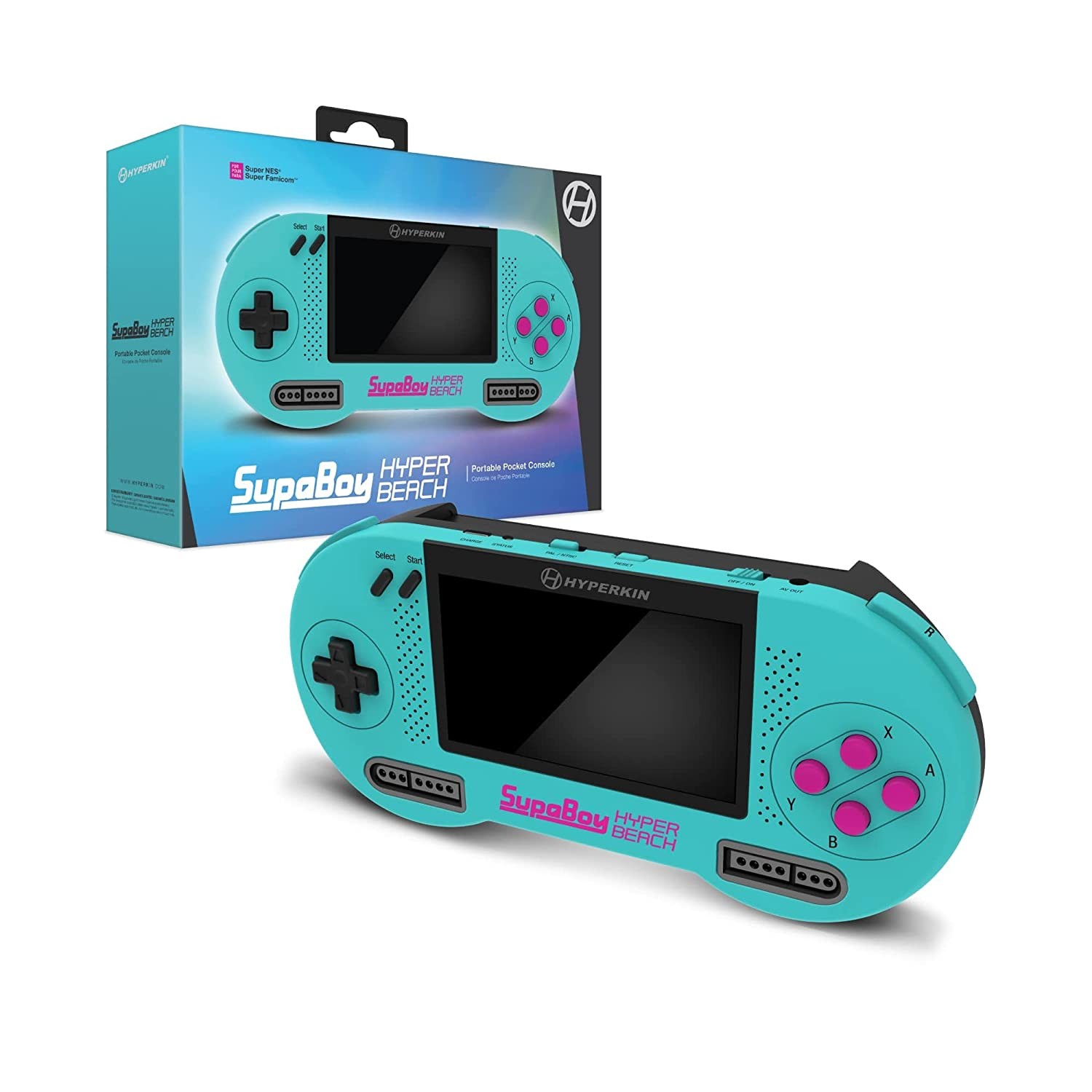 Hyperkin M08889-HYB Hyper Beach SupaBoy Pocket Console (m08889hyb)