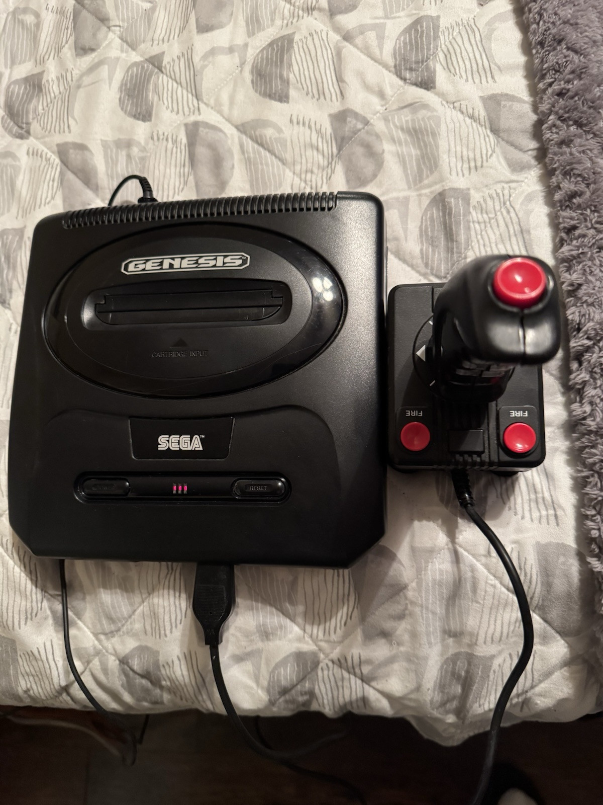 SEGA Genesis Model 2 16MB Console – Black with 1 Controller. TESTED! AUTHENTIC!