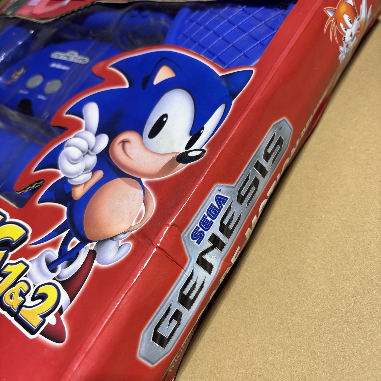 2011 AtGames Sega Genesis Arcade Motion Deluxe Sonic 1&2 – New, Never Used