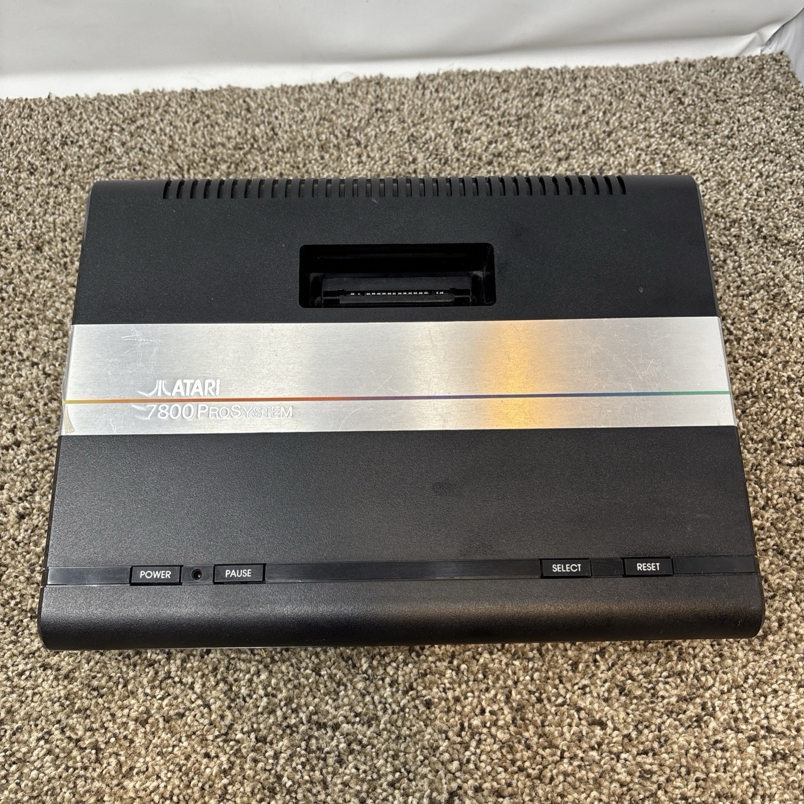 Atari 7800 Console And Games Bundle In Box Fully Tested 11 Games All Cables CIB
