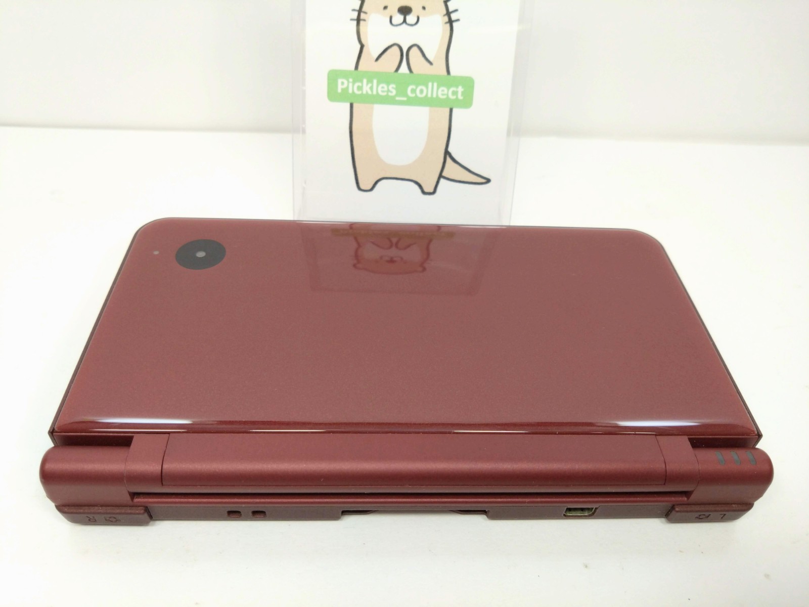 DSi LL XL Wine Red UTL-001 w/Stylus Language Japanese Tested Nintendo 0527C