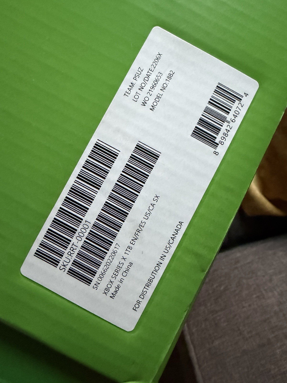 Microsoft Xbox Series X 1TB Black Disc Drive w/ Original Box, Controller, HDMI