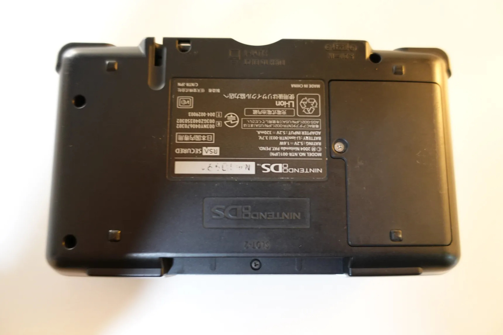 Nintendo DS Silver Handheld System – Great Condition! – TESTED AND WORKING (#3)